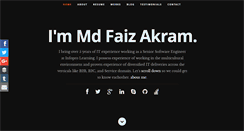 Desktop Screenshot of faizakram.com